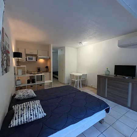 Apartment Climatise 2/3 Pers, Proche & Centre-ville, Wifi Gratuit, Parking & Linge En Option - Fr-1-466a-44 Saint-Raphael (Var)